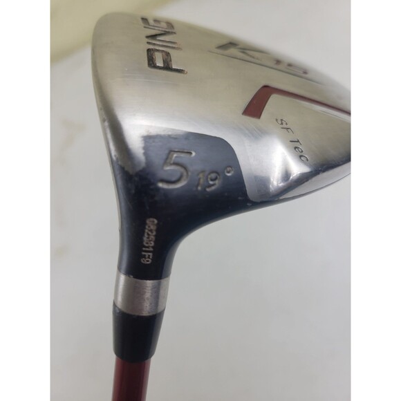 Ping K15 5 Wood 19 Degree Black Dot SF Tec Graphite Shaft Regular LH 17- 4 SS - Picture 2 of 11